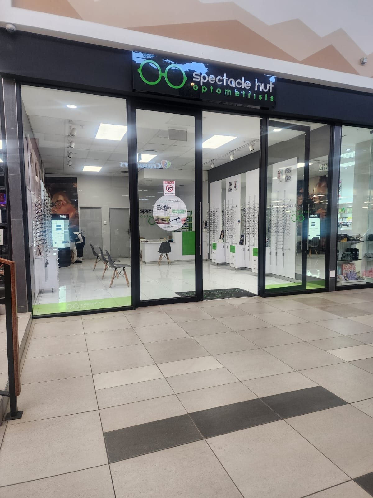 image of spectacle hut zambezi branch